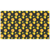trendy gele bloem tafelkleed (Voorkant (Horizontaal))