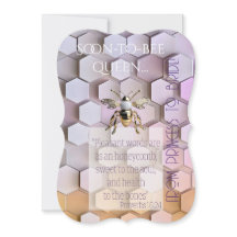 Trendy Geloof Mauve Geel Modern Bijenkorf Goud Bij