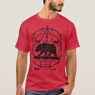 Trendy Geometric California Republic Beer Premium T-shirt