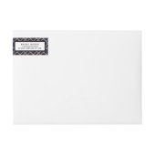 Trendy Geometric Pattern, Modern Birthday Party (Voorkant)