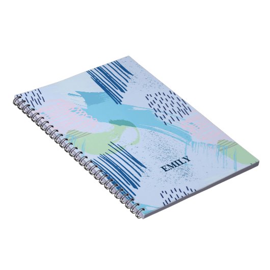 Trendy Geometric Pattern Notitieboek (Rechterzijde)