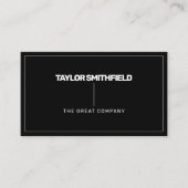 Trendy Geometric Simple Corporate Visitekaartje (Voorkant)