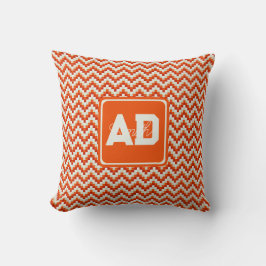 Trendy geometrische aangepaste kussen voor bruidsf