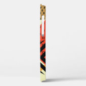 Trendy geometrische elementen, retro stijl. Case-Mate iPhone case (Achterkant / Links)