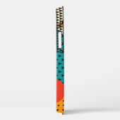 Trendy geometrische elementen, retro stijl. Case-Mate iPhone case (Achterkant / Rechts)