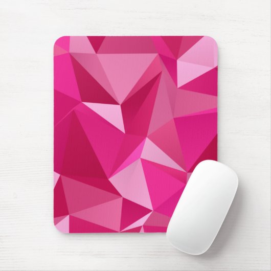 Trendy geometrische halftoonafdruk muismat (Met muis)