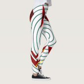 Trendy geometrische outfit leggings (Rechts)