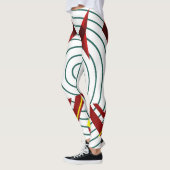Trendy geometrische outfit leggings (Links)