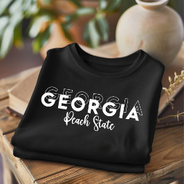 Trendy Georgia Peach State T-shirt