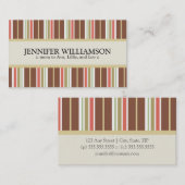 Trendy Gepersonaliseerd mammie die de kaartenstave Contactkaartje (Voorkant / Achterkant)