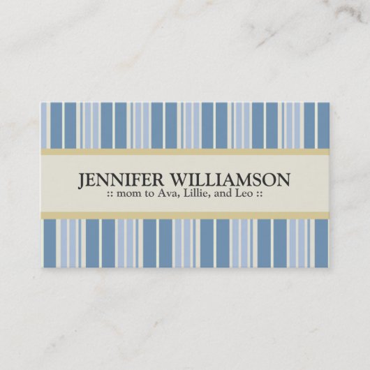 Trendy Gepersonaliseerd mammie die de kaartenstave Contactkaartje (Voorkant)