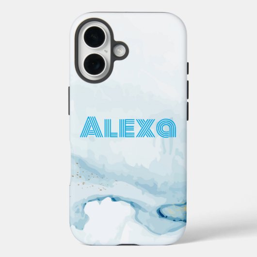 trendy gepersonaliseerd premium ontwerp Case-Mate iPhone case (Achterkant)