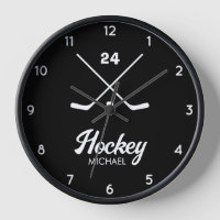 Trendy gepersonaliseerde Hockey Speler Naam Nummer