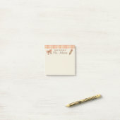 Trendy Gepersonaliseerde Leraar Post-It Notities m Post-it® Notes (Op bureau)