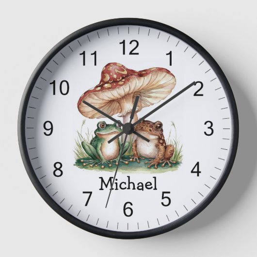 Trendy gepersonaliseerde Schattigee Happy Frog en  (Voorkant)