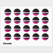 TRENDY GEPERSONALISEERDE STICKER :: funky flower 2 (Vel)