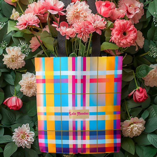 Trendy Gepersonaliseerde Zomer Wexford Tote Bag