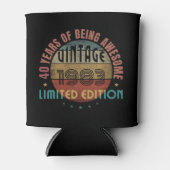 TRENDY GEWELDIGE JAAR VAN GEBOORTEDAGEN GIFT BLIKJESKOELER (Voorkant)