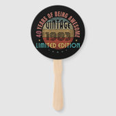 TRENDY GEWELDIGE JAAR VAN GEBOORTEDAGEN GIFT HANDWAAIER (Voorkant)