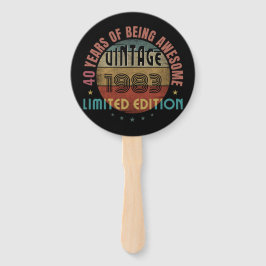 TRENDY GEWELDIGE JAAR VAN GEBOORTEDAGEN GIFT HANDWAAIER