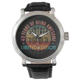 TRENDY GEWELDIGE JAAR VAN GEBOORTEDAGEN GIFT HORLOGE