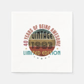 TRENDY GEWELDIGE JAAR VAN GEBOORTEDAGEN GIFT SERVET (Voorkant)