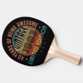 TRENDY GEWELDIGE JAAR VAN GEBOORTEDAGEN GIFT TAFELTENNISBATJE (Zijkant)