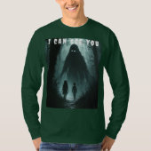 Trendy Ghost Design T-Shirt - Perfect voor Spooky (Voorkant)