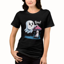 Trendy Ghost T-Shirt – Grappig Halloween Graphic T