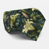 Trendy Gifts For Dad Lilies Stropdas (Opgerold)