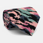 Trendy Gifts For Guys Tiger Skin Stropdas (Opgerold)