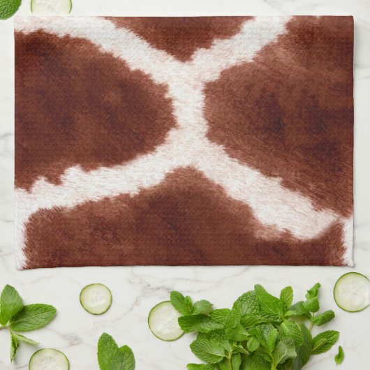 Trendy Giraffe Pattern Theedoek (Gevouwen)