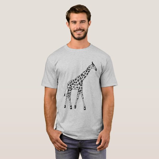 Trendy Giraffe T-Shirt (Voorkant volledig)