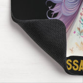 Trendy Girls' Elegant Black Magical Unicorn Name Muismat (Hoek)