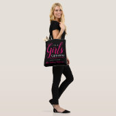 Trendy Girls Getaway Bachelorette Party Tote Bag (Op model)