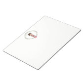 Trendy Girly Avatar Notitieblok (Schuin)