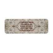 Trendy Girly Chic Gatsby Mode Paris Lace Etiket (Voorkant)