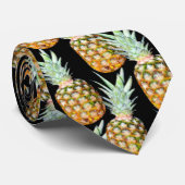 trendy girly chic tropical zomerappel stropdas (Opgerold)