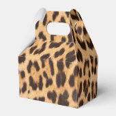trendy girly chic wild safari leopard print bedankdoosjes (Achterkant)