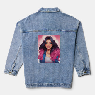 Trendy Girly Denim jas Denim Jacket