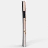 Trendy Girly Pink & Gold Girl Boss Name Case-Mate iPhone Case (Achterkant/rechts)