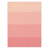 Trendy Girly Pink Ombre Palette Tafelkleed (Voorkant)