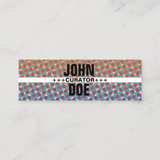 Trendy, Glam, Kunst, Events & Entrepeneurs Mini Visitekaartje (Voorkant)