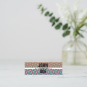 Trendy, Glam, Kunst, Events & Entrepeneurs Mini Visitekaartje (Staand voorkant)