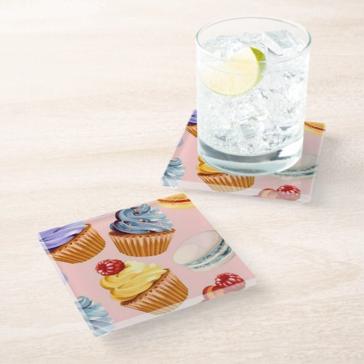 Trendy Glazen Onderzetter (Schuin)