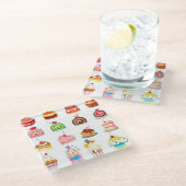 Trendy Glazen Onderzetter (Schuin)