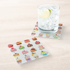 Trendy Glazen Onderzetter