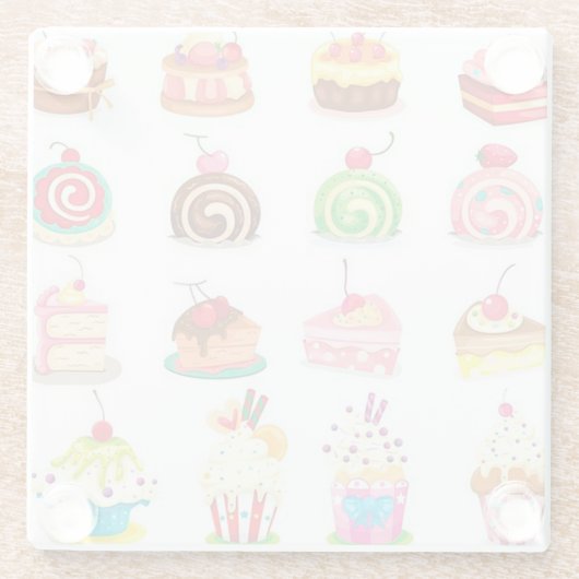 Trendy Glazen Onderzetter (Achterkant)