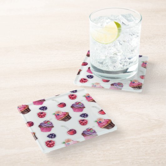 Trendy Glazen Onderzetter (Schuin)