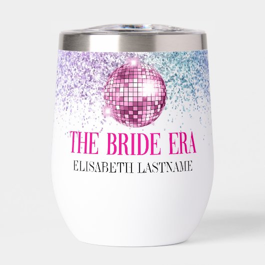Trendy Glitter Disco Bride Era Bachelorette Party (Voorkant)